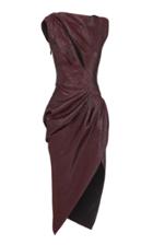 Maticevski Connector Gathered Cady Dress Size: 8