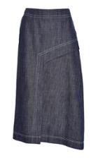 Tibi Asymmetrical Panel Skirt