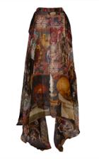 Libertine Memento Mori Long Handkerchief Skirt