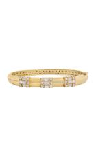 Mindi Mond Clarity Diamond Diamond 18k Yellow Gold Bangle