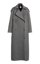 Moda Operandi Khaite Gwyn Oversized Wool-blend Trench Coat
