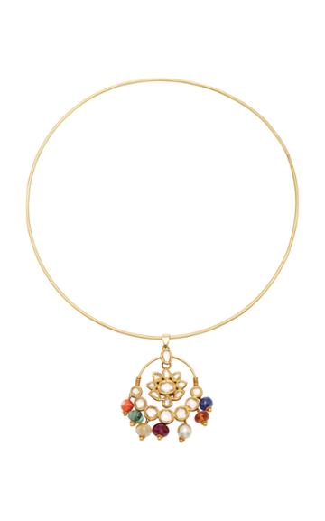 Sanjay Kasliwal 22k Gold Diamond Necklace