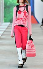 Michael Kors Collection Long Sleeve Cotton Wool Surfer Tee