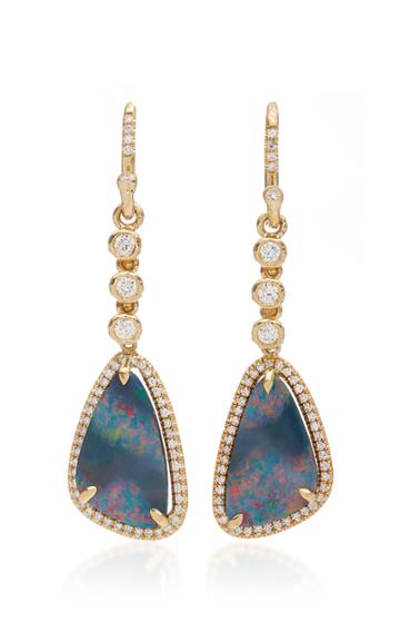 Octavia Elizabeth Petite Boulder Opal Earring