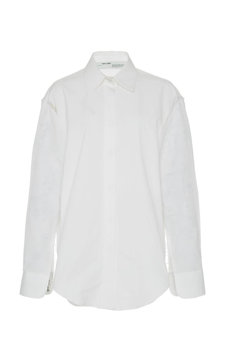 Off-white C/o Virgil Abloh Layered Cut-out Blouse
