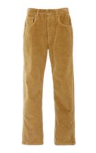 Nili Lotan Archer Corduroy Cotton Straight-leg Pants