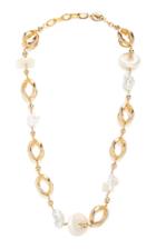 Moda Operandi Carolina Herrera Gold-tone Globe Metal Link Necklace