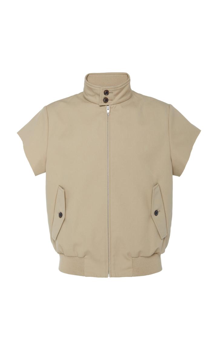 Maison Margiela Funnel Neck Short Sleeved Jacket