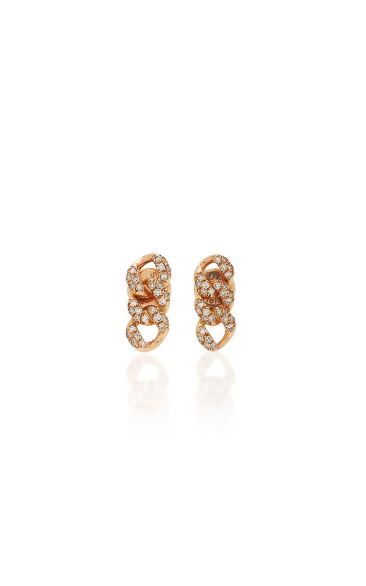 Shay Essential Pave Link Studs