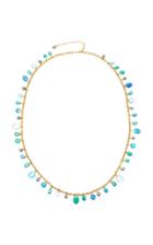 Loulou De La Falaise Pebble And Turquoise Necklace