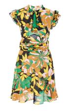 N 21 N&deg;21 Andrea Floral Crepe De Chine Dress