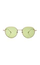 Moda Operandi Matsuda Eyewear Gold-tone Metal Round-frame Sunglasses