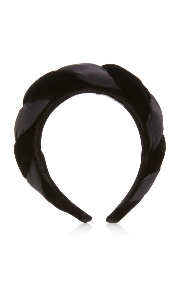 Sophie Buhai Braided Silk Velvet Headband