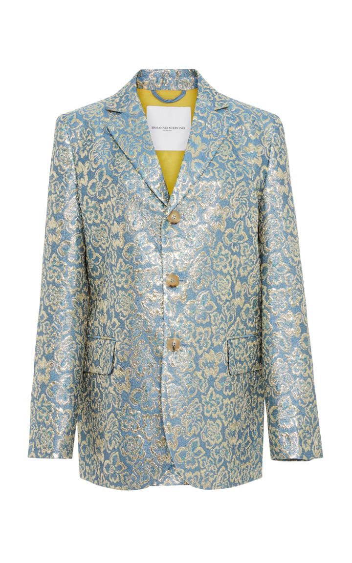 Ermanno Scervino Metallic Blazer
