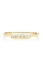 Moritz Glik 18k Gold Diamond Cuff Bracelet