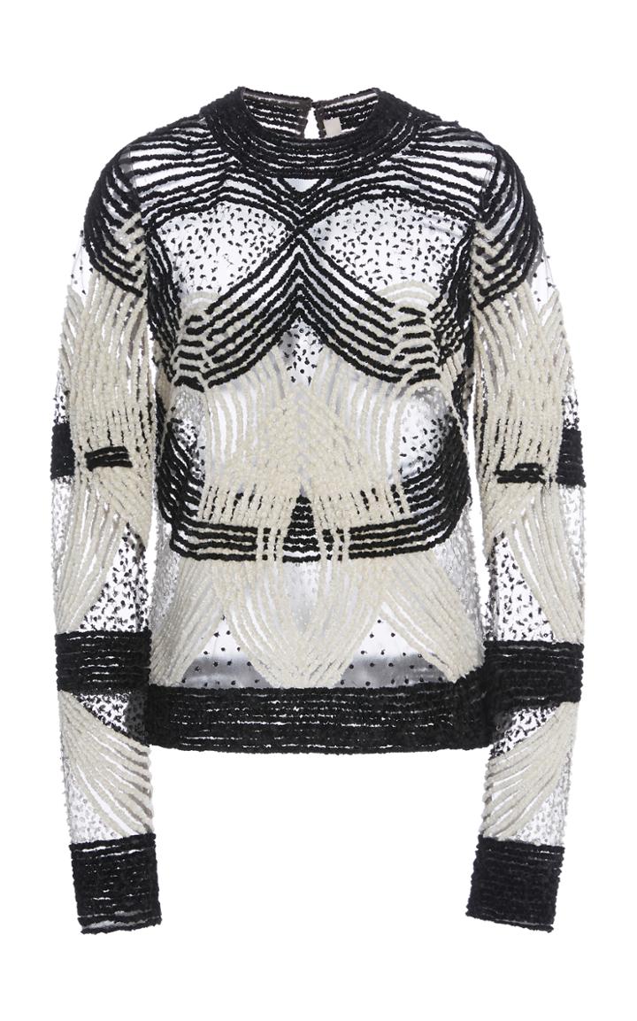 Naeem Khan Embellished Top