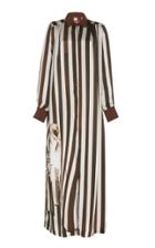For Restless Sleepers Febo Printed Silk Maxi Dress