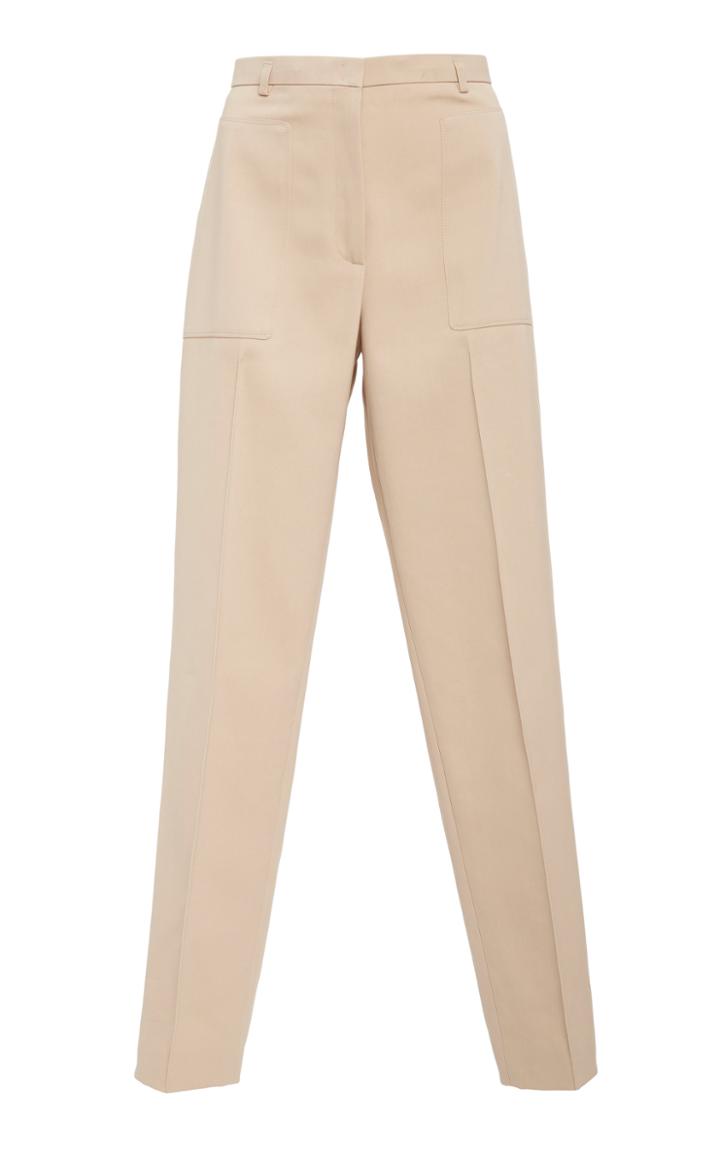 Akris Cotton Silk Gabardine Slim Pant