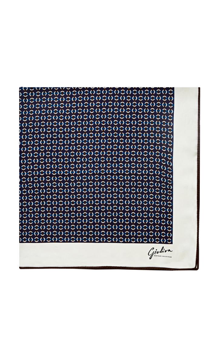 Giuliva Heritage Collection Aria 90x90 Printed Silk Scarf