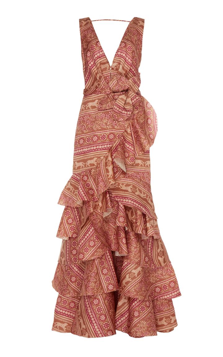 Johanna Ortiz Priceless Wonder Silk Gown