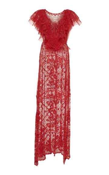 Nevenka The Thread Ruffle-trimmed Lace Dress