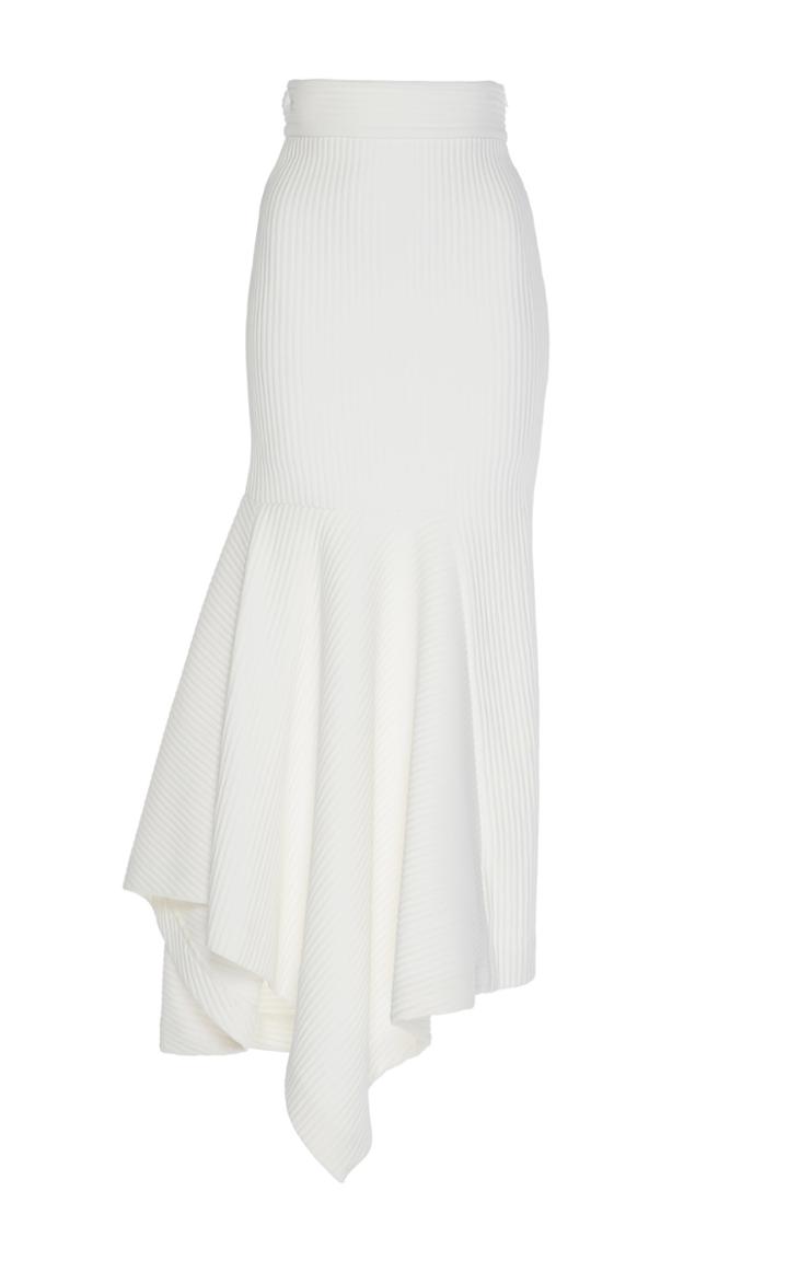 Wanda Nylon Asymmetric Volume Skirt