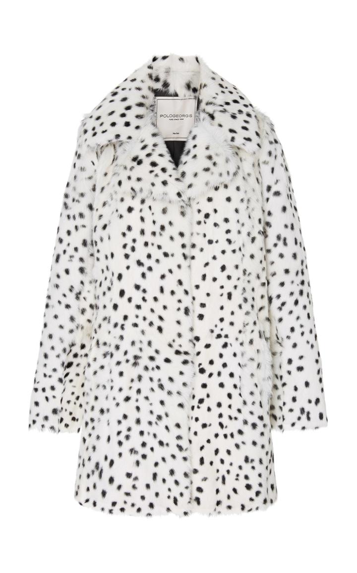 Pologeorgis Taylor Animal Print Classy Coat