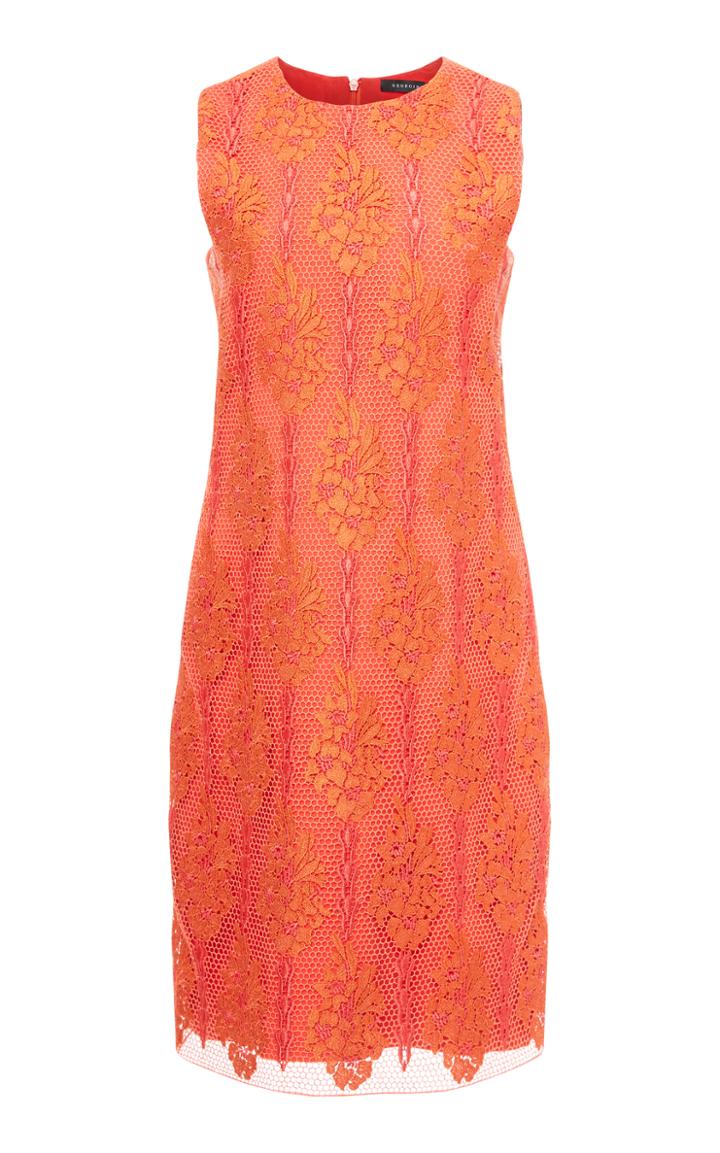 Georgine Gia Embroidered Mini Dress