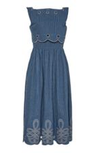 Moda Operandi Innika Choo Fonda Laif Midi Dress Size: 0