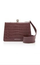 Ratio Et Motus Mini Twin Croc-effect Leather Shoulder Bag
