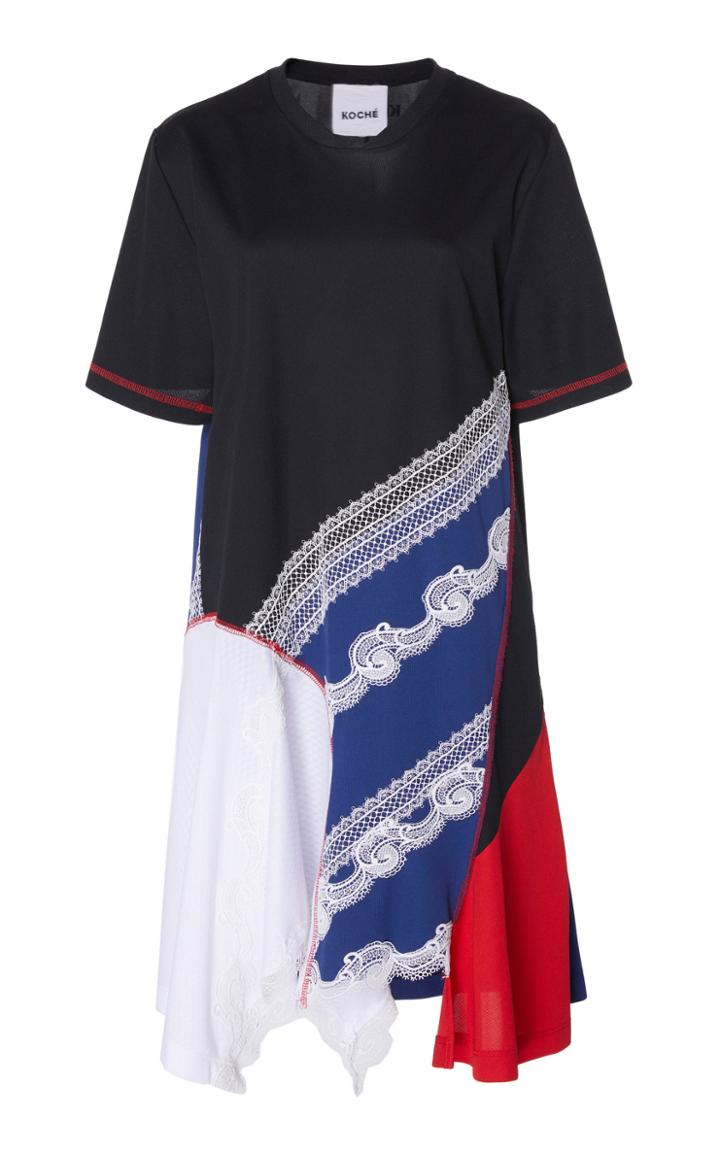 Koch Patchwork T-shirt Dress