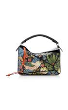 Loewe Puzzle Strawberry Printed Leather Bag