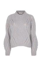Stine Goya Alex Open-knit Mohair-blend Sweater