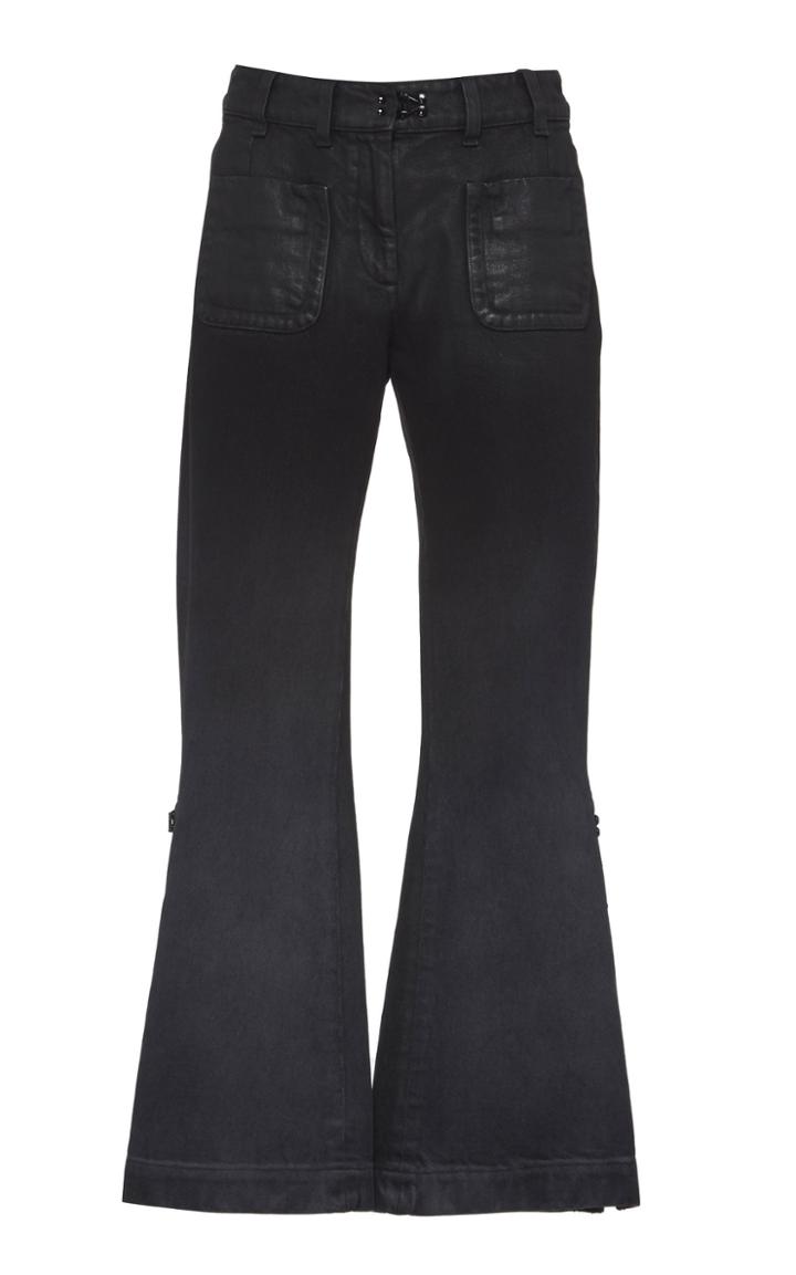 Olivier Theyskens Djak Mid-rise Flared Jeans