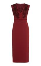 Moda Operandi Zuhair Murad Morgan Cady Pencil Dress