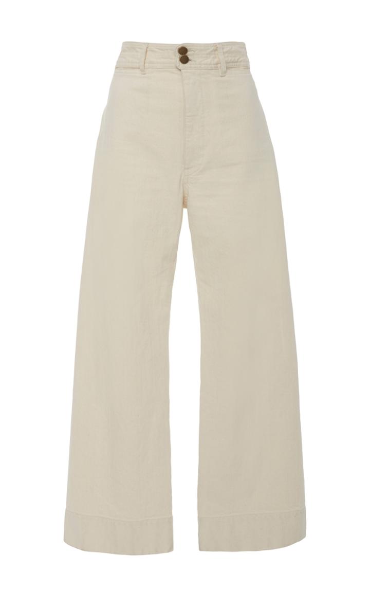 Apiece Apart Merida Cropped High-rise Jeans