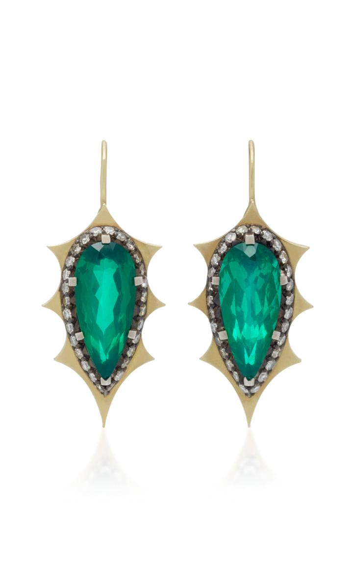 Sylva & Cie Beryl Spike Earrings