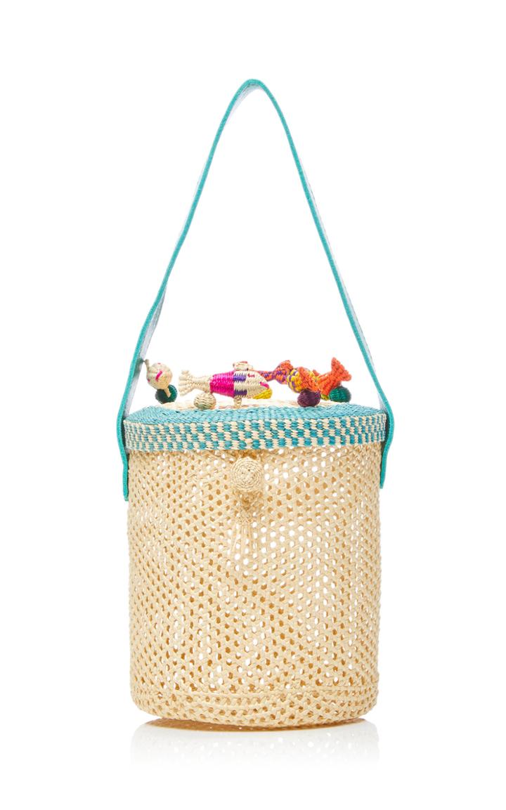 Nannacay Pelike Woven Raffia Bag