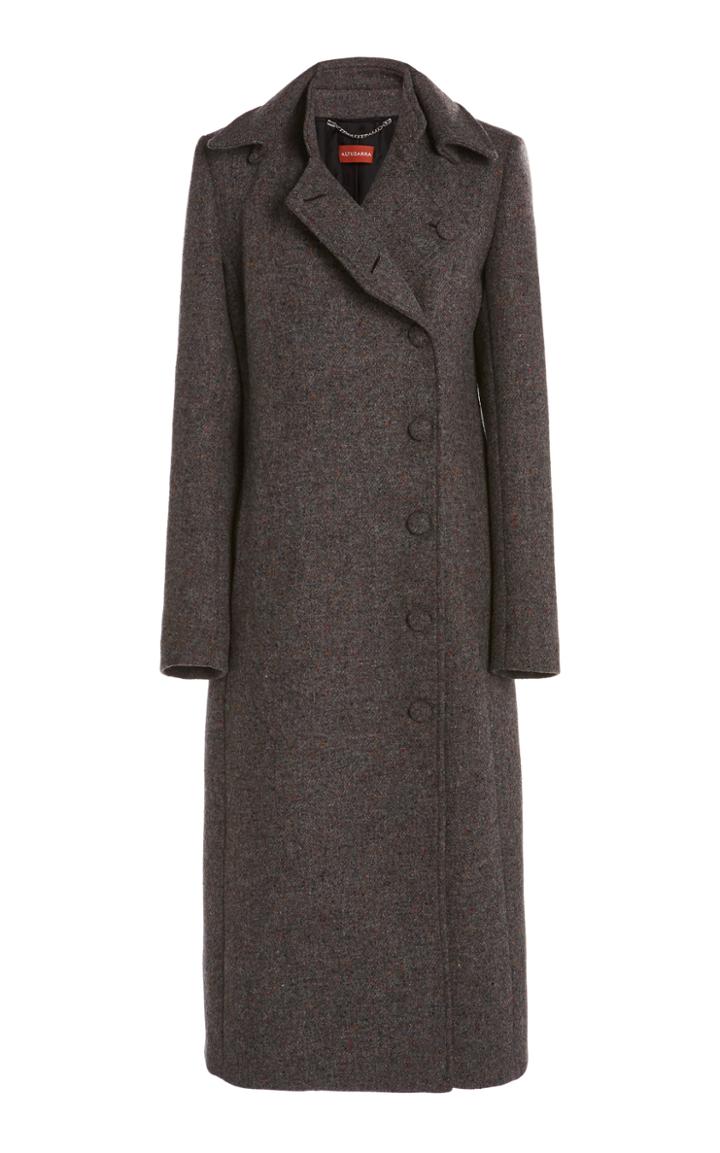 Moda Operandi Altuzarra Dorothy Mlange Tweed Coat