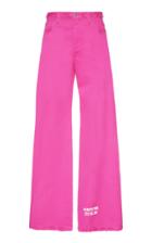 Msgm Denim Flare Trouser