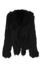 Anna Sui Knitted Fox Jacket