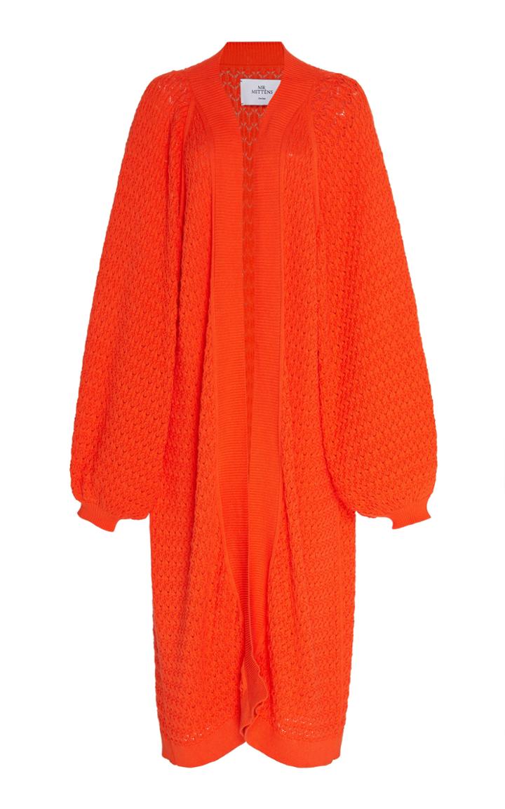 Moda Operandi I Love Mr. Mittens Maxi Lace Cardigan