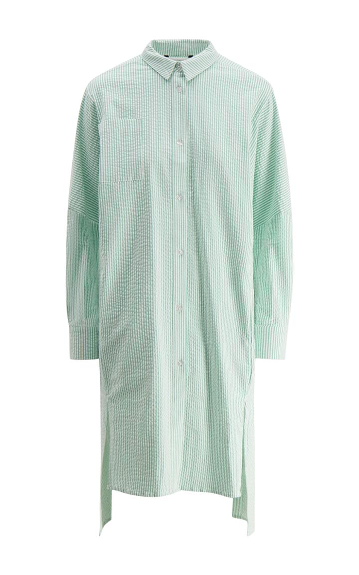 Moda Operandi Holzweiler Seffern Striped Cotton T-shirt Dress Size: Xs