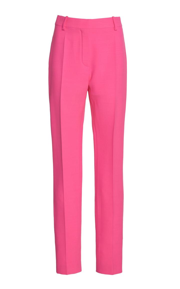 Ralph & Russo Cropped Wool-blend Trousers