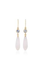 Mallary Marks Apple & Eve 18k Gold, Sapphire And Aragonite Earrings