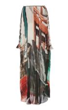 Agua De Coco Pleated Wide Leg Pant