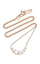 Moda Operandi As29 18k Rose Gold Diamond Necklace