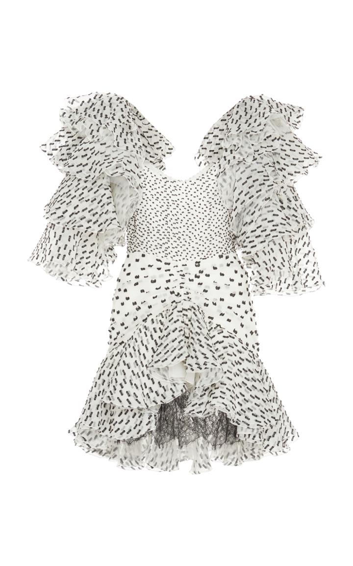 Giambattista Valli Ruffled Mini Dress