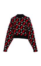 Proenza Schouler Printed Jacquard-knit Sweatshirt