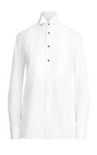 Ralph Lauren Marlie Cotton Wingtip-collar Shirt